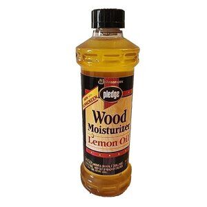 Pledge Vintage Wood Moisturizer Lemon Oil Cleaner/Polish 1989 SC Johnson 16 oz